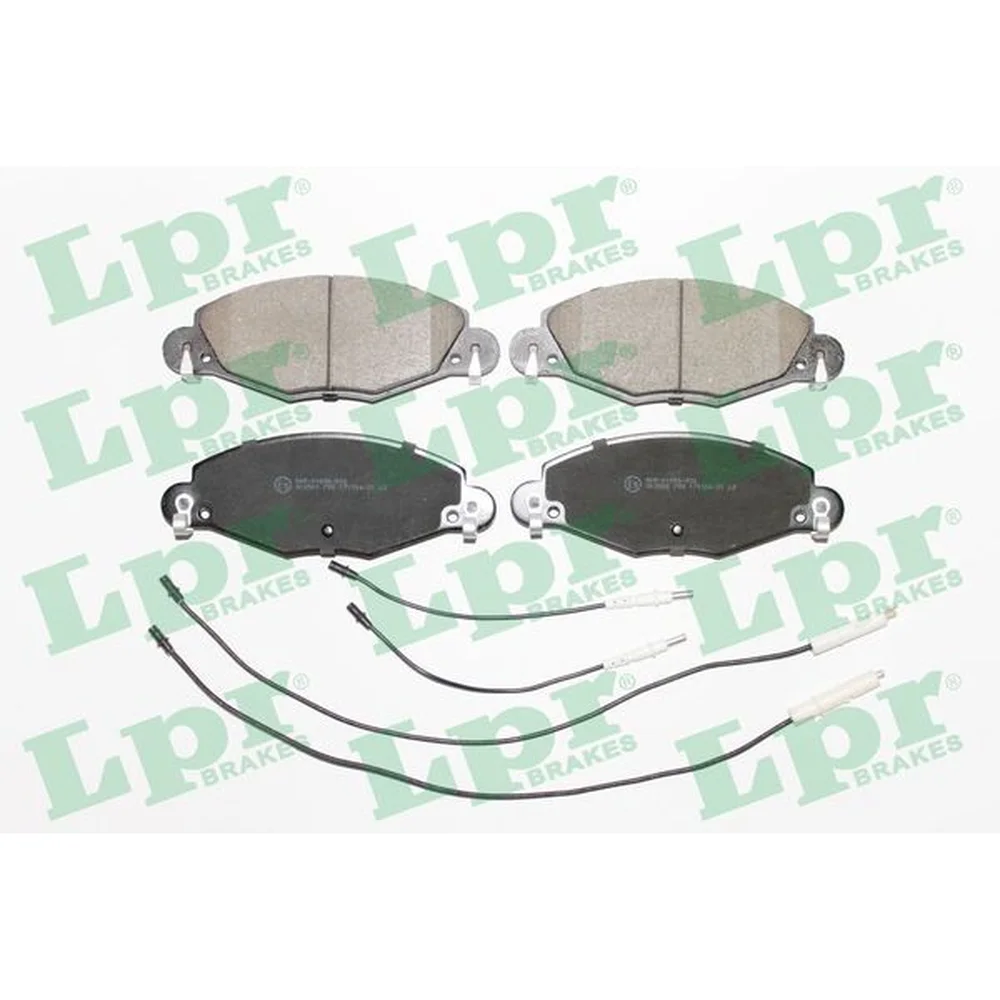 Pastillas de freno delanteras - CITROEN C5 2.0 16V 2001/