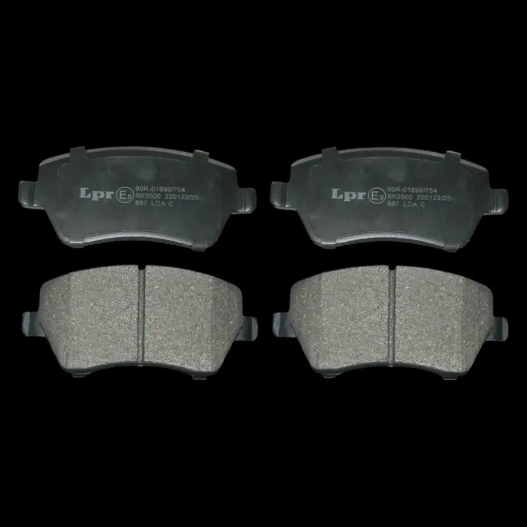 Pastillas de freno delanteras - NISSAN/DATSUN MICRA 2002- RENAULT CLIO 2004 - DUSTER