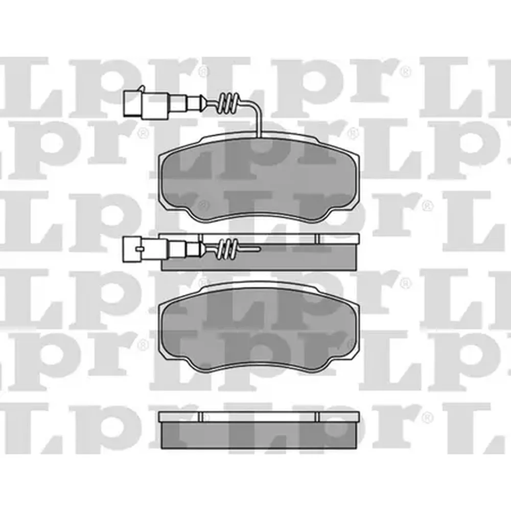 Pastillas de freno traseras - NISSAN-RENAULT CABSTAR/MAXITY