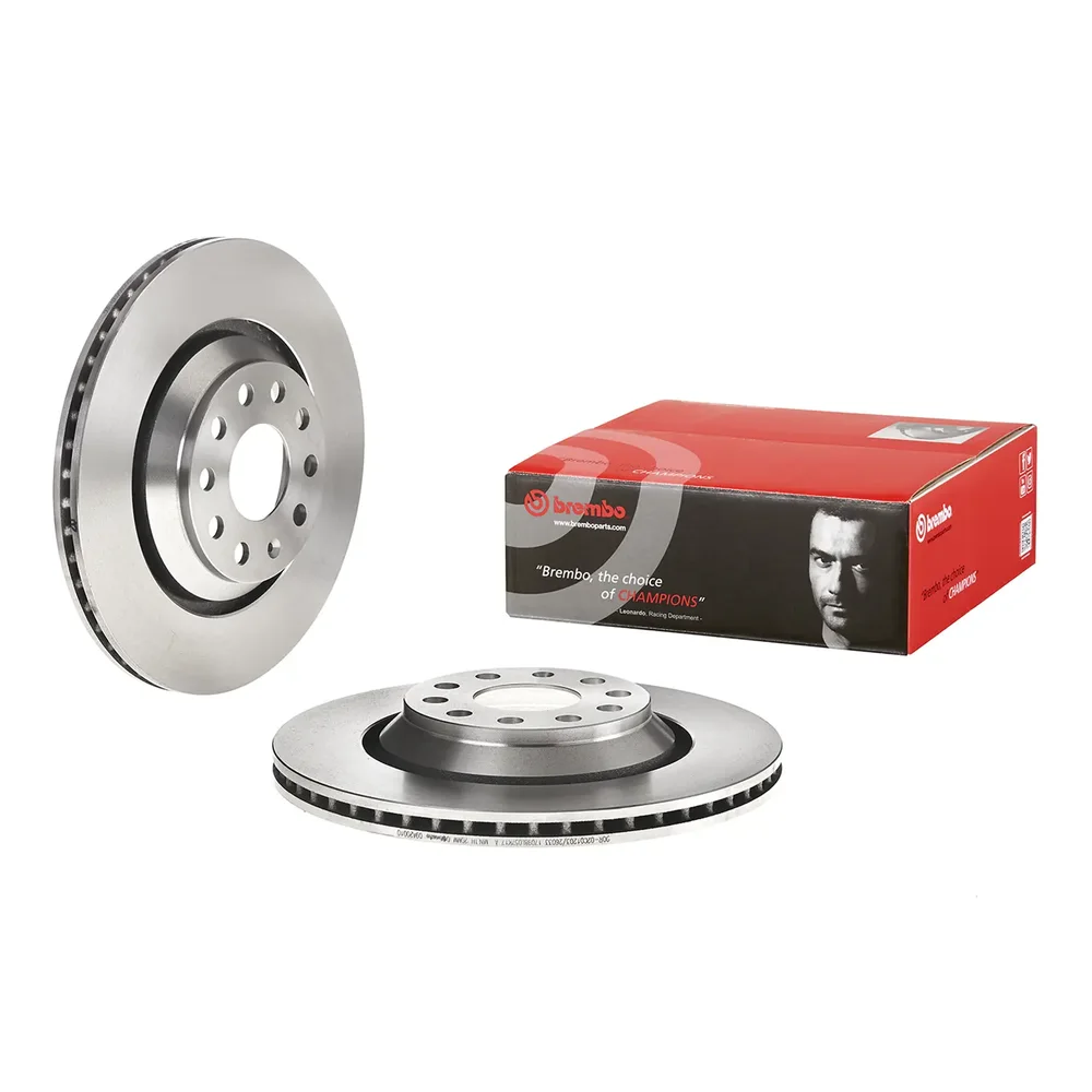 Discos Traseros Estándar - AUDI -A3 1.6 / 1.6 FSI/ 1.8T / 1.8TFSI/ 2.0 FSI/ 2.0 TFSI/ 2.0 / 2.0 TFSIQ4 / S3 / 3.2 V6 Q4 ( 8P1)