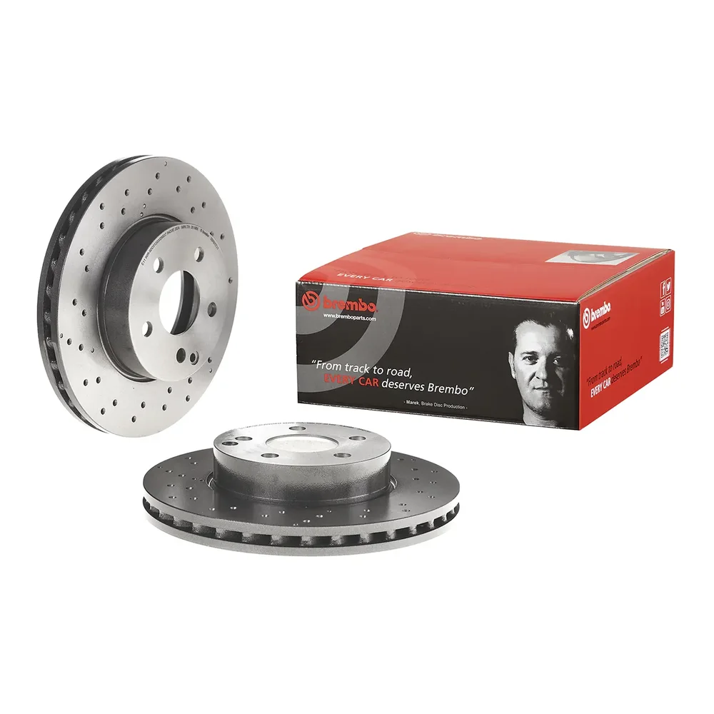 Discos Delanteros Estándar - MERCEDES BENZ -C180 (Perforado)