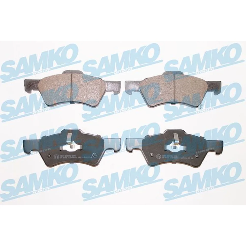 Pastillas de freno delanteras - DODGE Caravan 16"-Voyager-Town&Country 01/