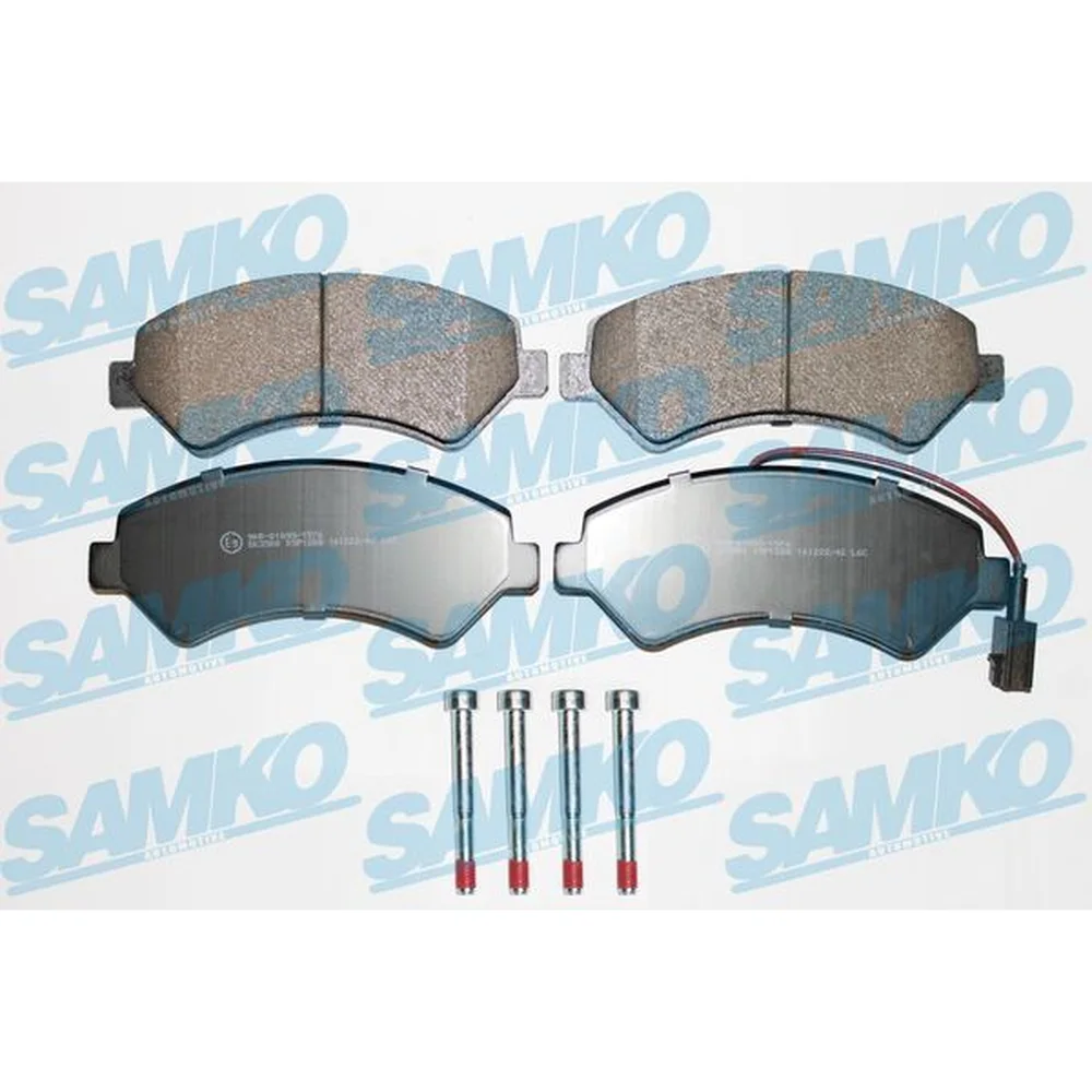 Pastillas de freno delanteras - JUMPER/DUCATO/BOXER CITROEN/FIAT/PEUGEOT 2006 > 2011 Un sensor