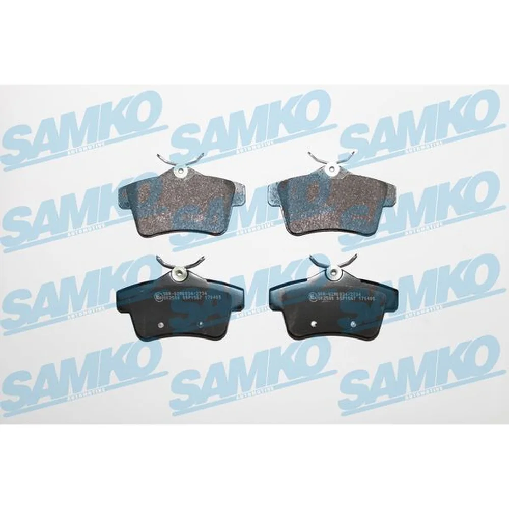 Pastillas de freno traseras - CITROEN C4 1,6 16V HDI- PEUGEOT 3008 1,6 THP/RCZ 1,6 16V/2,0 HDI 16V