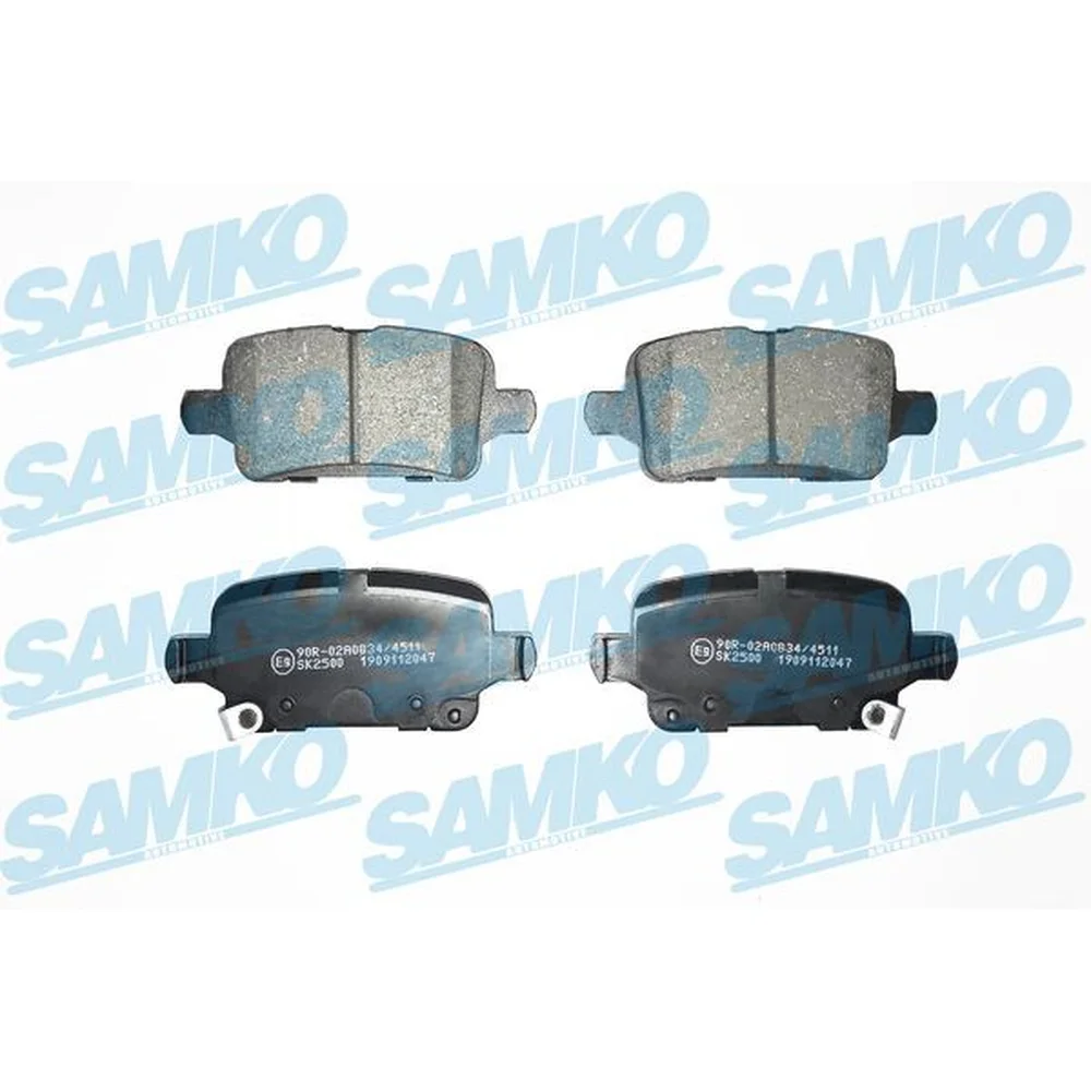 Pastillas de freno traseras - CHEVROLET CRUZE 2016 >