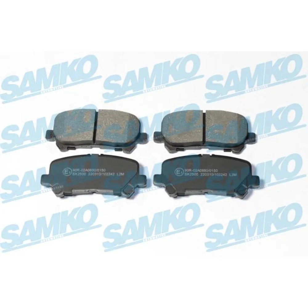 Pastillas de freno traseras - ACURA -MDX/CHEVROLET TRAIBLAZER 2,8 LTZ 2012/..