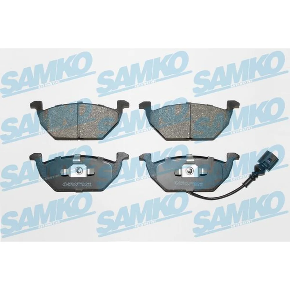 Pastillas de freno delanteras - FORD/VOLKSWAGEN GOLF 2000