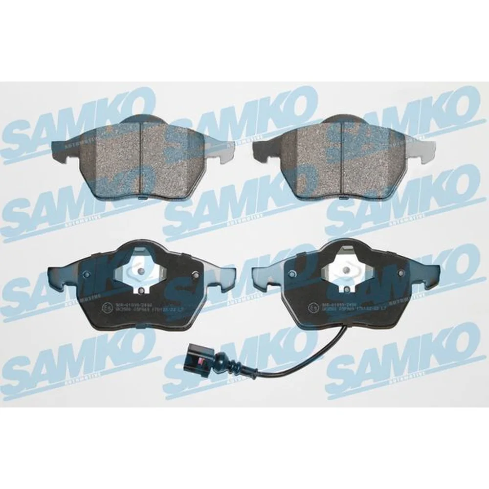 Pastillas de freno delanteras - AUDI A3-S3-TT/SEAT/SKODA/VW Bora-Golf-NewB 98/
