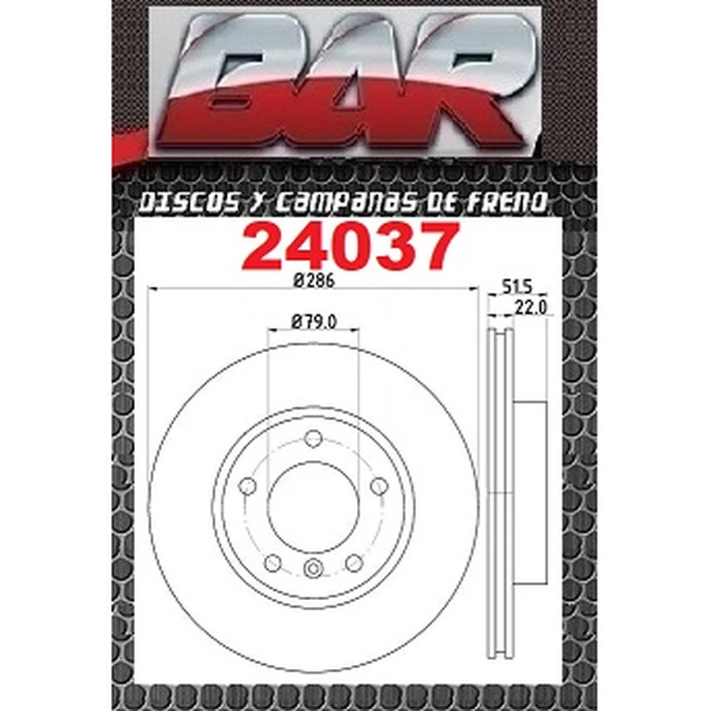 Discos Delanteros Estándar - BMW -Serie 3
