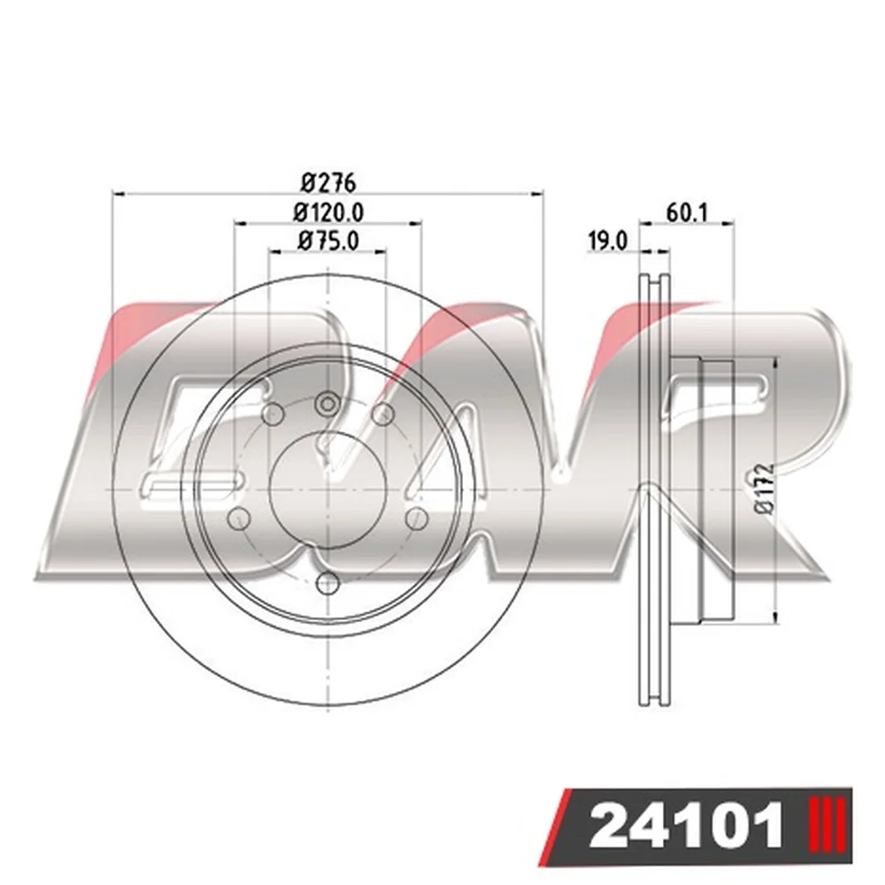 Discos Traseros Estándar - BMW -Serie 3