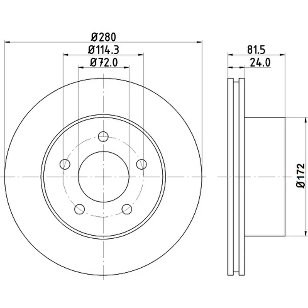 Discos Delanteros Estándar - JEEP -Cherokee/Grand Cherokee