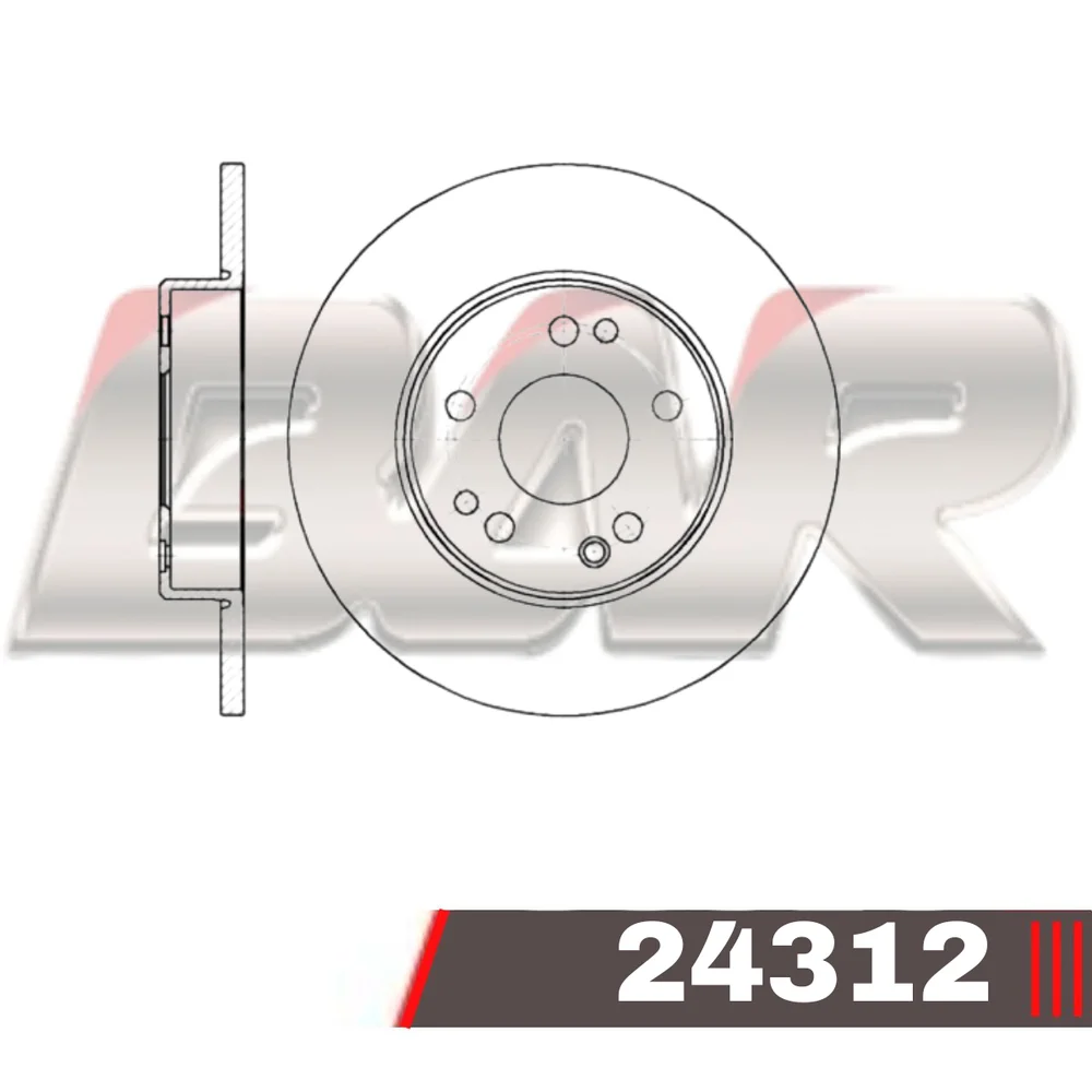 Discos Delanteros Estándar - MERCEDES BENZ -Serie 200 W124