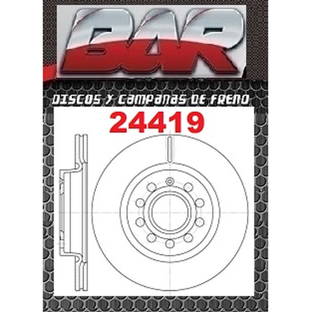 Discos Delanteros Estándar - AUDI -A3 1.6i 16V / Sportback / 1.9 Tdi / 2.0 / 2.0 Tdi