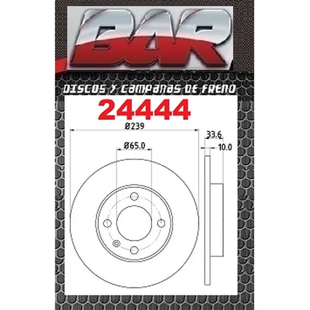 Discos Delanteros Estándar - SEAT -Arosa