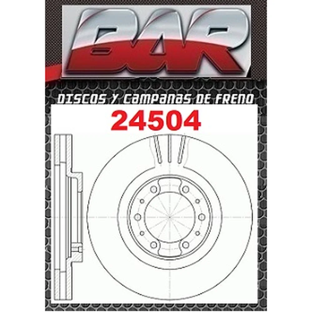 Discos Delanteros Estándar - MITSUBISHI -Montero 3.5i 24V