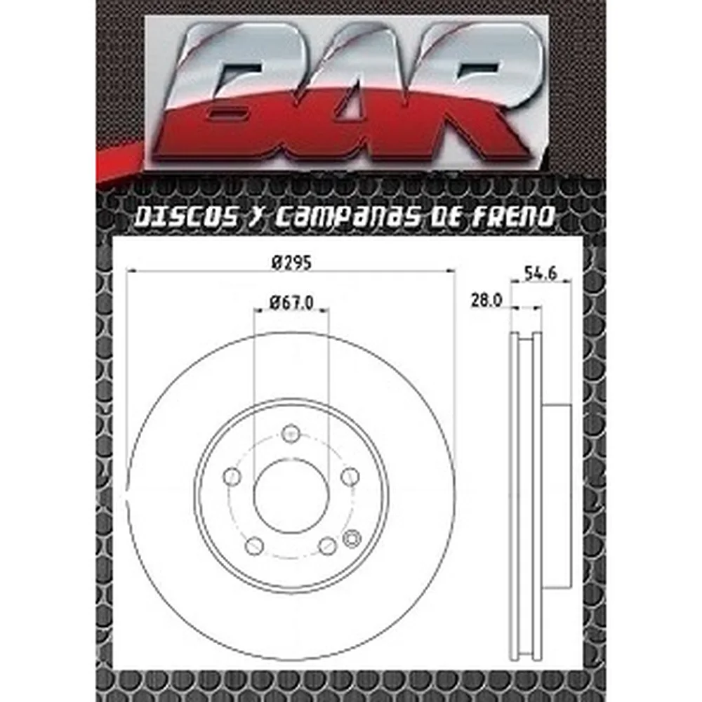 Discos Delanteros Estándar - MERCEDES BENZ -Clase E W211