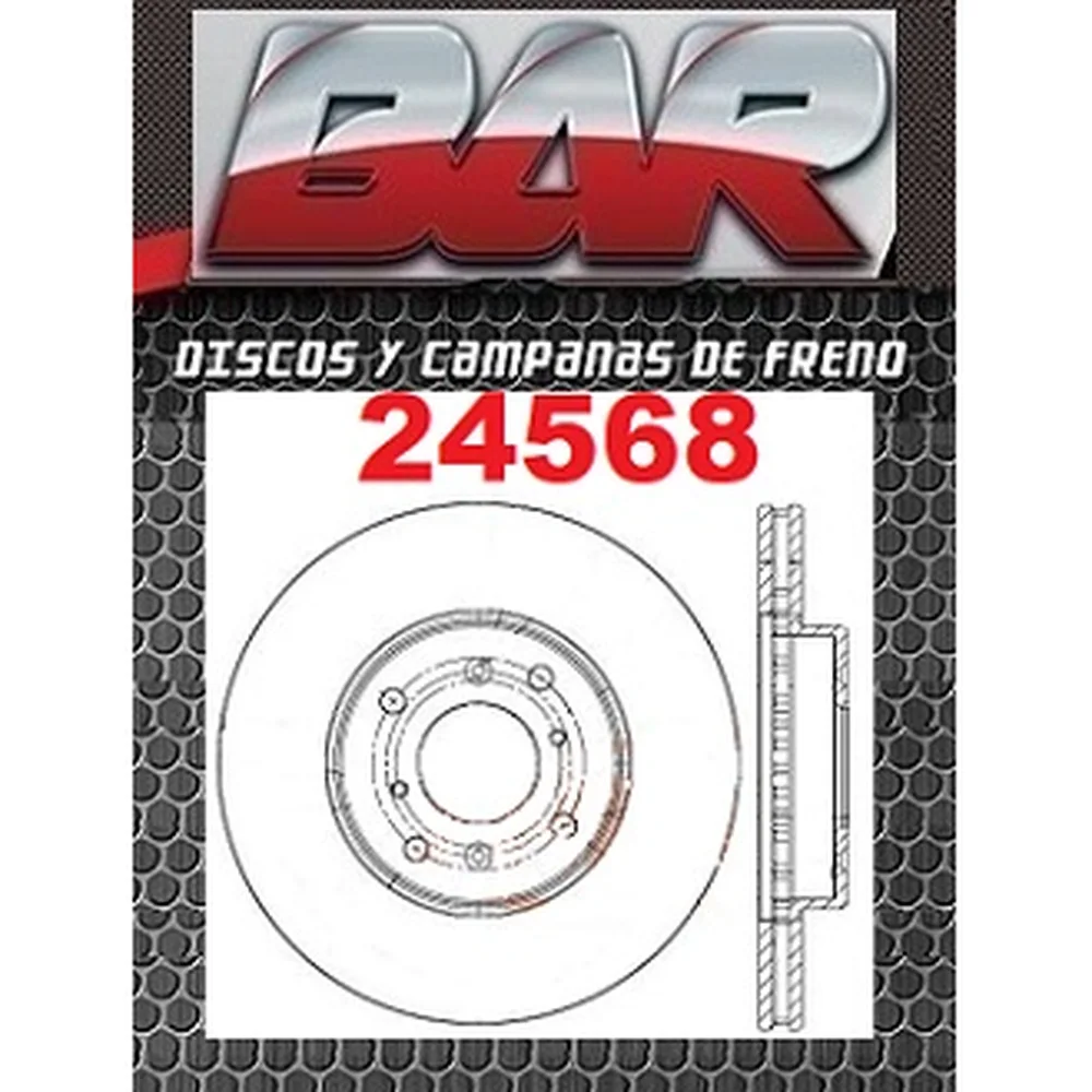 Discos Delanteros Estándar - ACURA -Acura CL 2.3 / CL 3.0 L - HONDA Acord 1,8i 16v