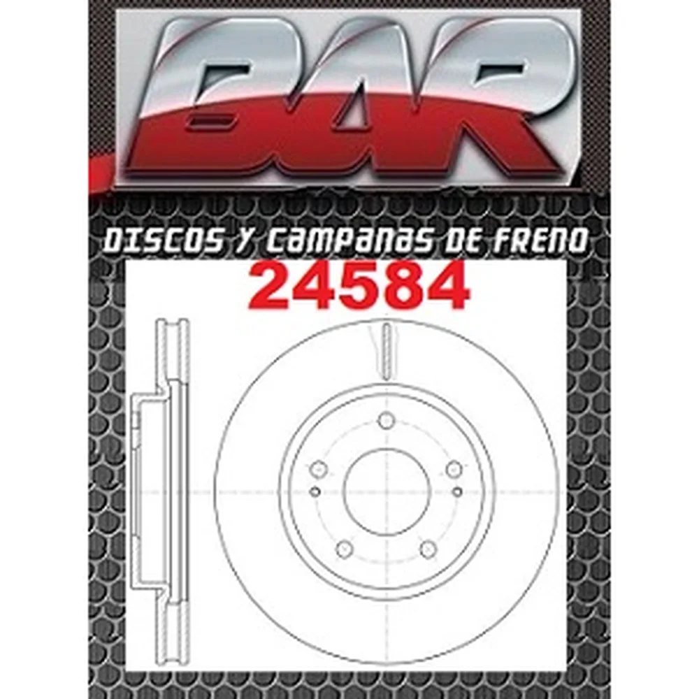 Discos Delanteros Estándar - MITSUBISHI -Sebring - Stratus - Outlander
