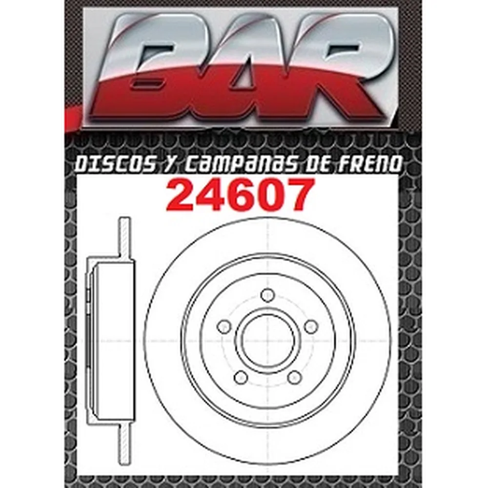 Discos Traseros Estándar - CHRYSLER - DODGE -PT Cruiser / Neon