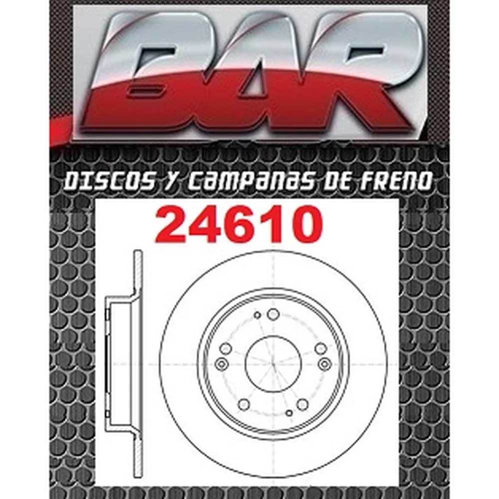 Discos Traseros Estándar - HONDA -Civic NEW Civic 1,8i 16V