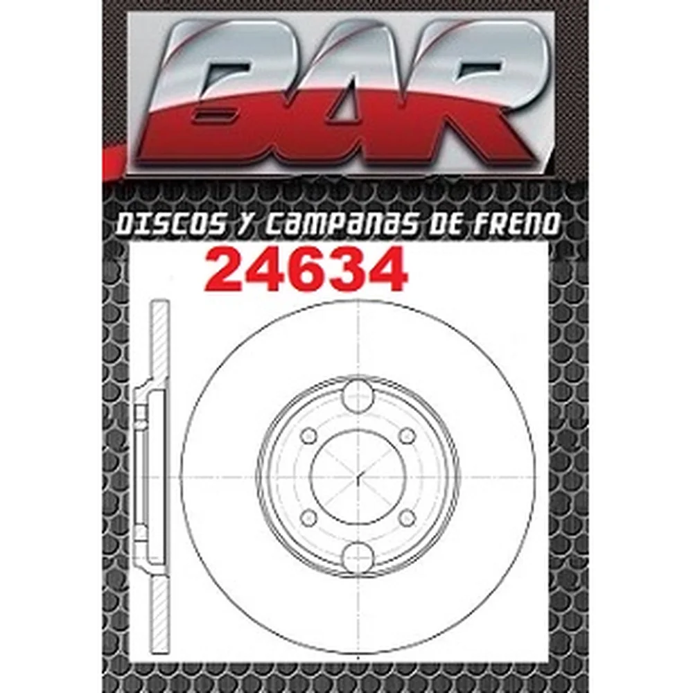 Discos Traseros Estándar - JAGUAR -XJ 4.6L 6Cil / XJ12 5.3L V8