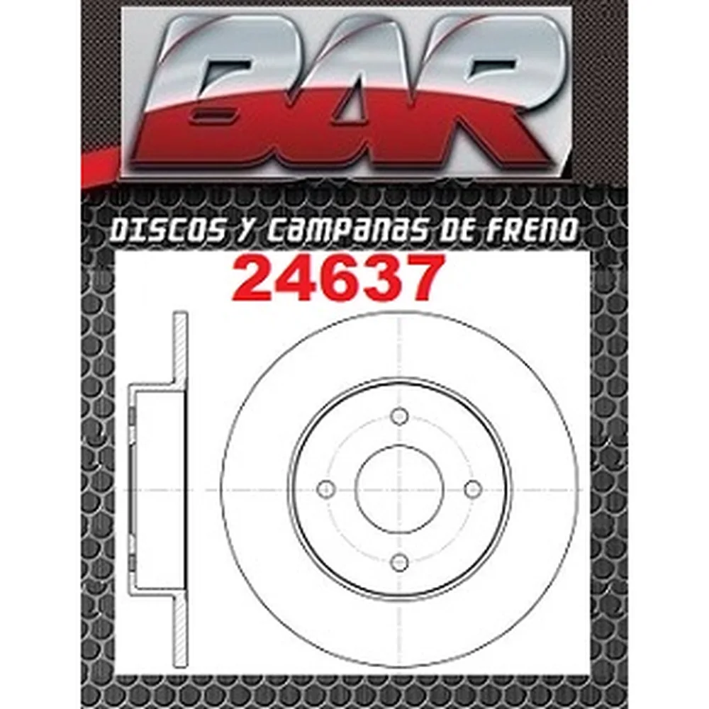 Discos Traseros Estándar - NISSAN-DATSUN -Sentra