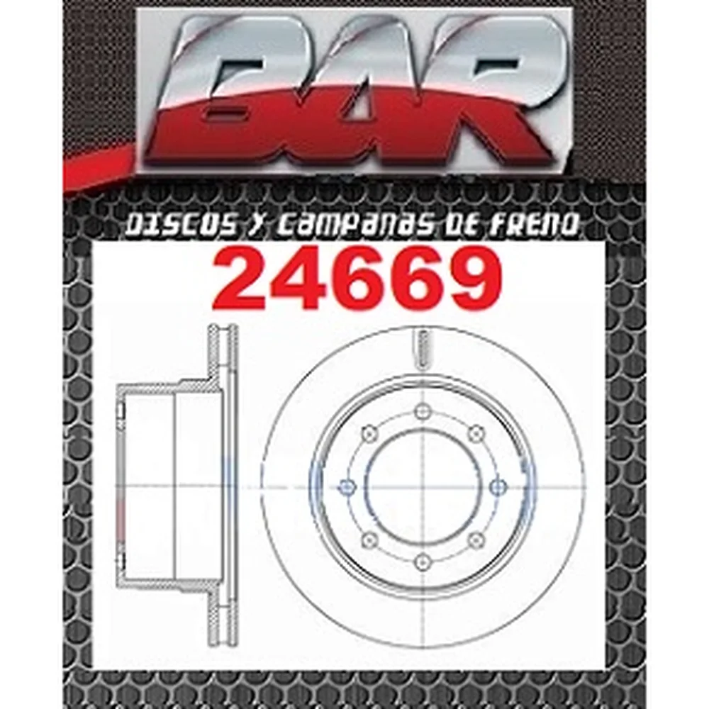 Discos Traseros Estándar - CHRYSLER - DODGE -Ram 2500