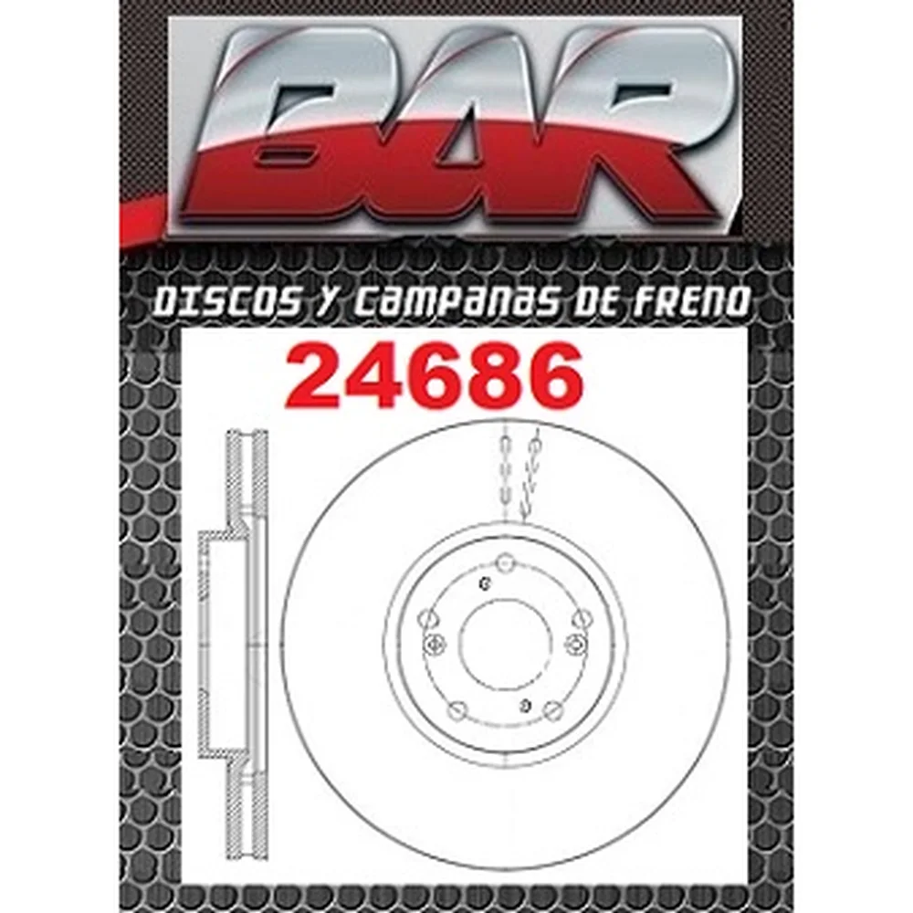 Discos Delanteros Estándar - ACURA -CL 3.2