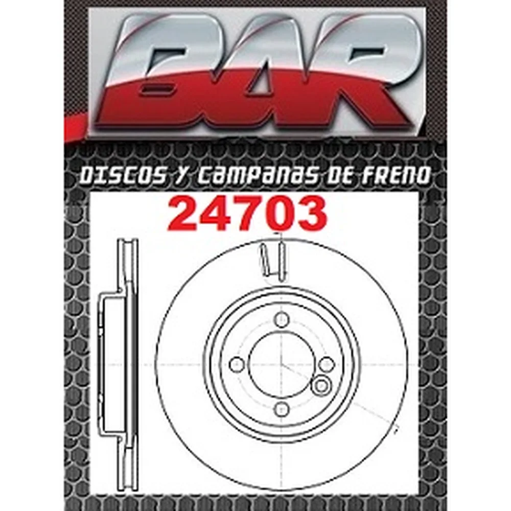 Discos Delanteros Estándar - MINI -Cooper 1.6 16V