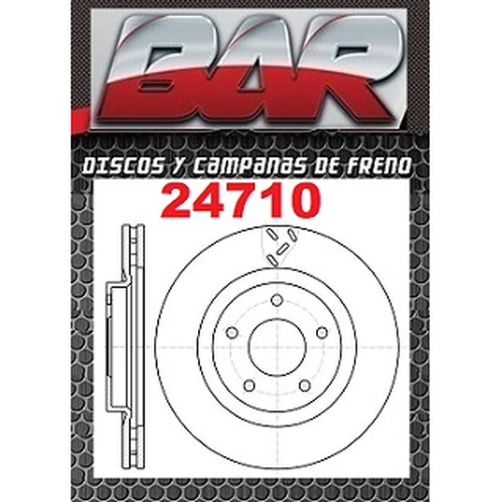 Discos Delanteros Estándar - CHRYSLER - DODGE -Sebring 2.4 / 2.7 / 3.5