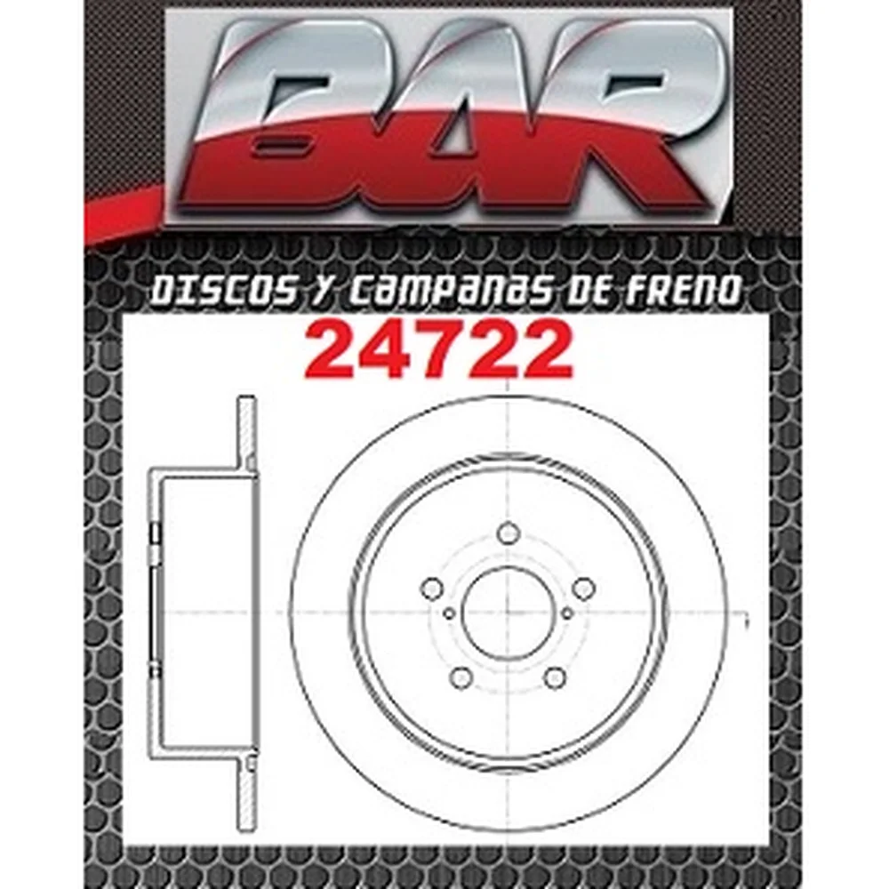 Discos Traseros Estándar - SUBARU -Impreza 2.5