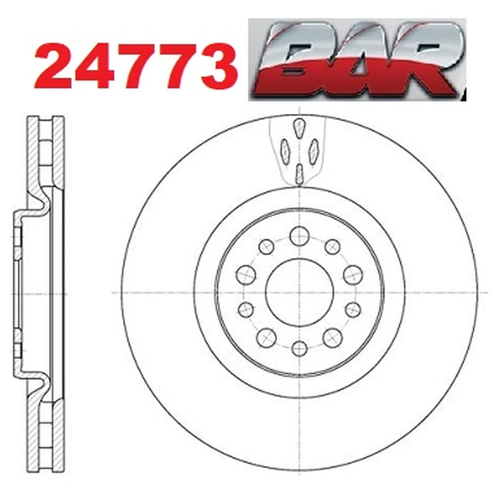 Discos Delanteros Estándar - PEUGEOT -807 3.0 24V V6