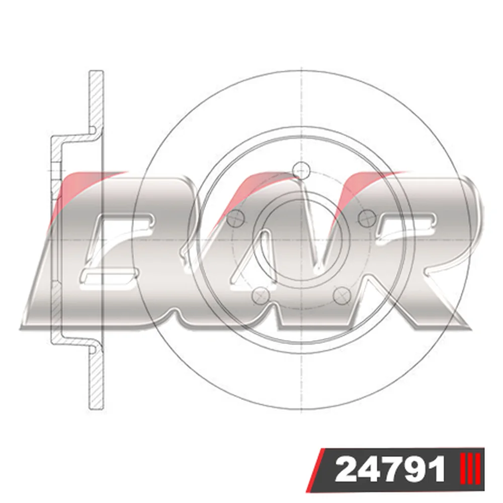 Discos Traseros Estándar - FORD -C-Max