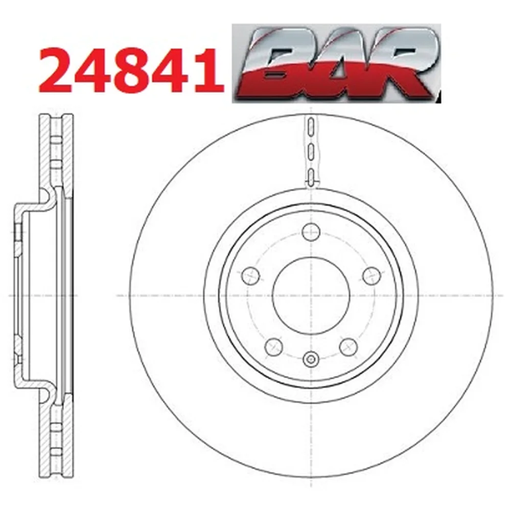 Discos Delanteros Estándar - AUDI -A4-A5-A6-A7-Q5 - S4-S5