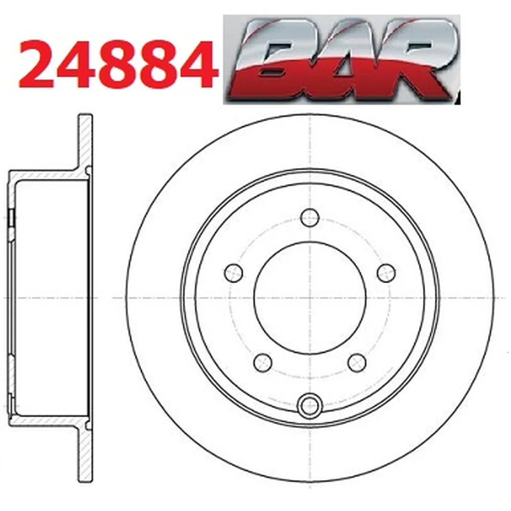 Discos Traseros Estándar - JEEP -Compass
