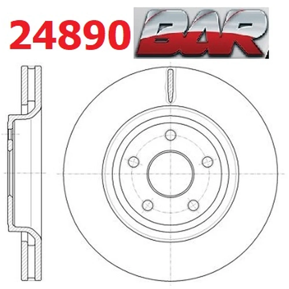 Discos Delanteros Estándar - JEEP -Grand Cherokee IV 3.0 / 3.6 / 5.7