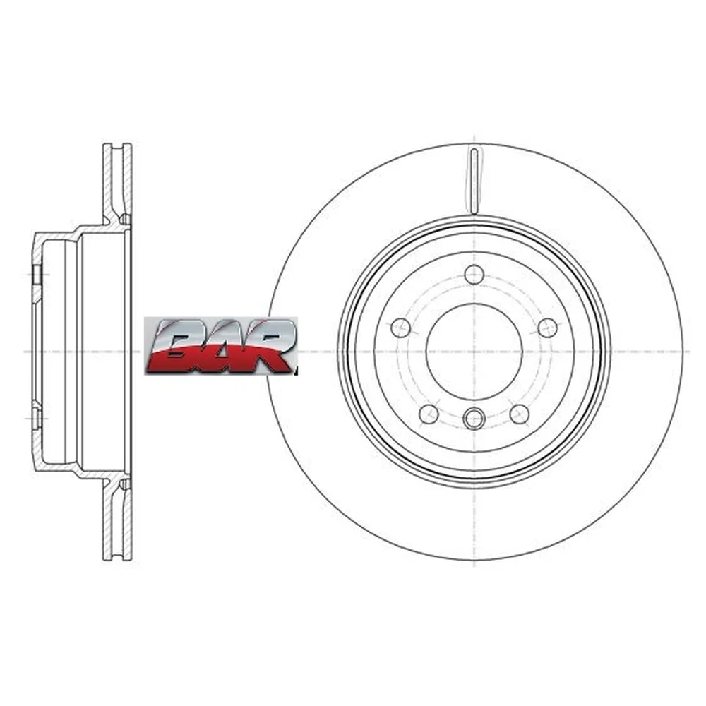 Discos Traseros Estándar - BMW -135 3,0