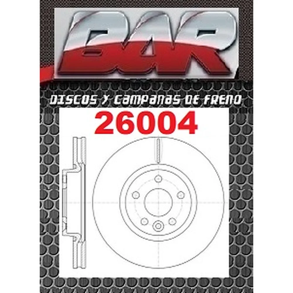 Discos Delanteros Estándar - FORD -Territory 1,5