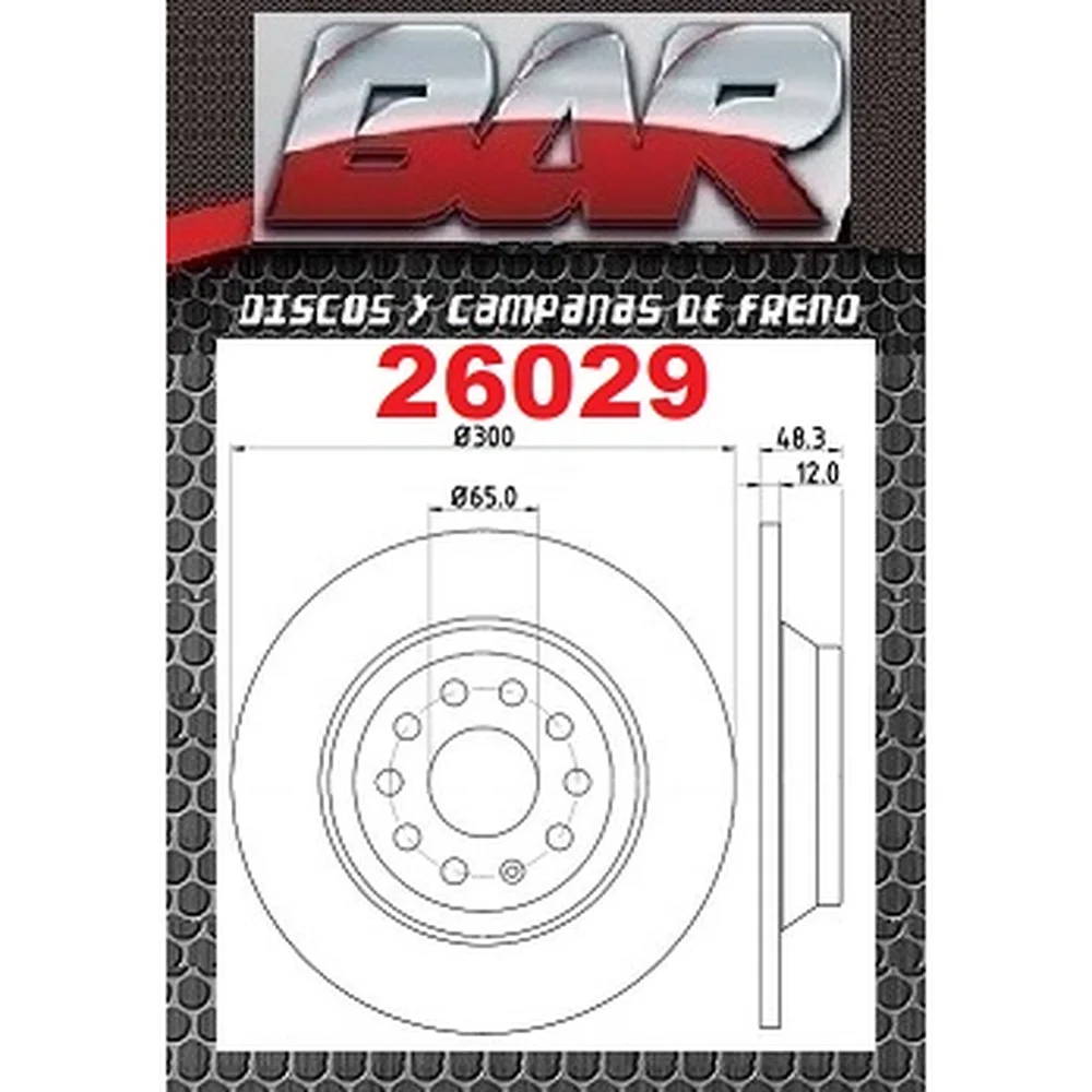 Discos Traseros Estándar - AUDI -A3