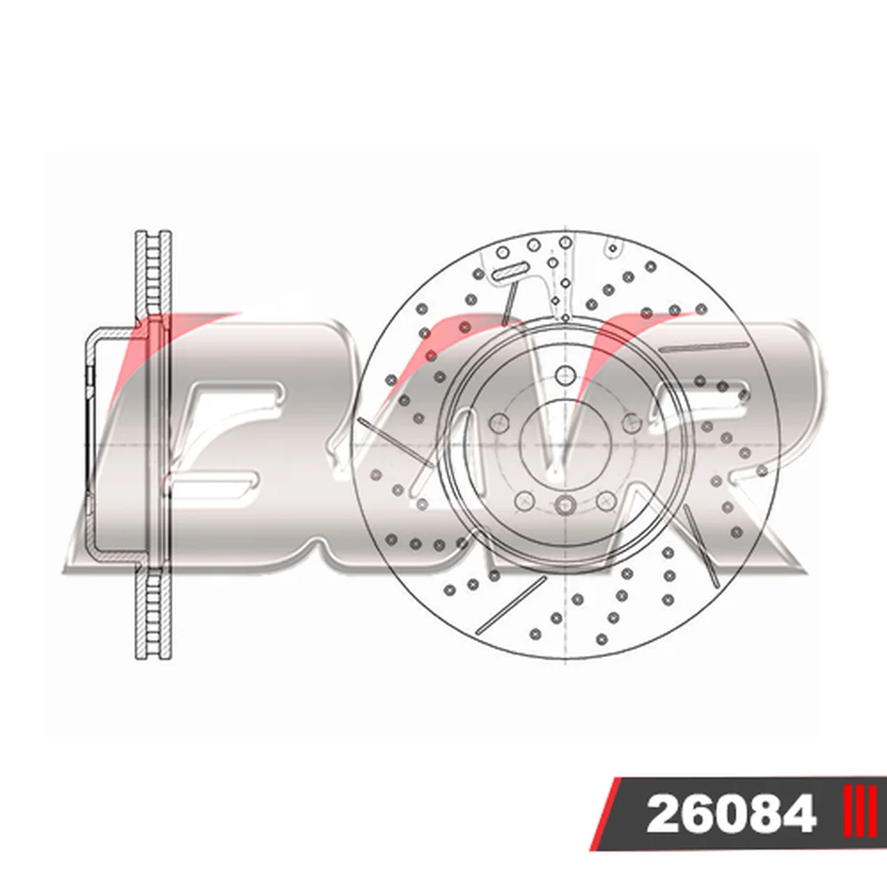Discos Delanteros Estándar - BMW -Serie 1, 118I, 116I.