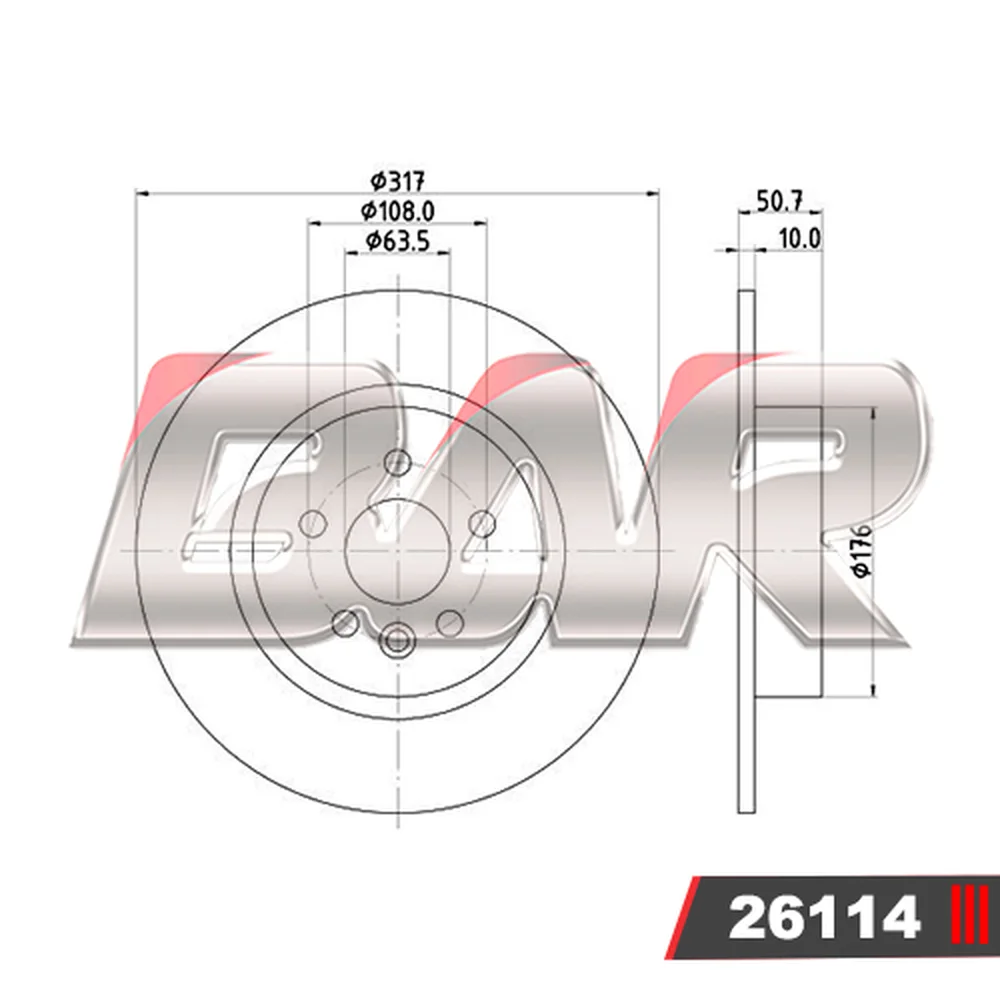 Discos Traseros Estándar - LAND ROVER -Range Rover 2.2 SD4