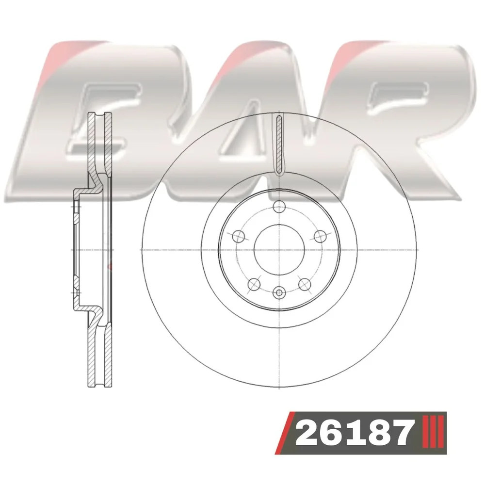 Discos Delanteros Estándar - VOLVO -S60 - S90 - XC40 - XC60 -XC90