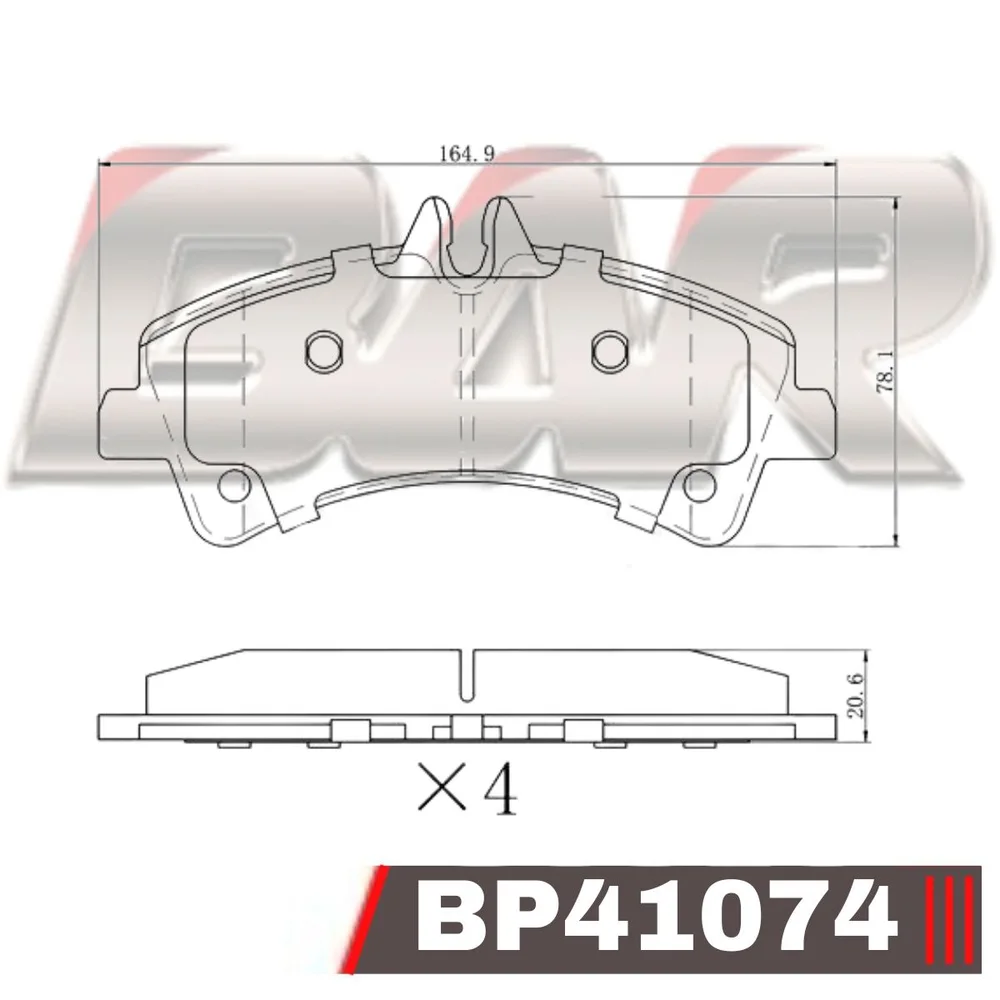 Pastillas de freno traseras - MERCEDES BENZ SPRINTER 2009>