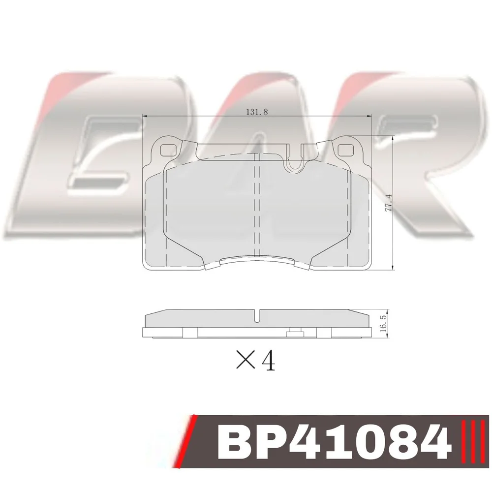 Pastillas de freno delanteras - VOLKWAGEN TOUAREG 2,5/3,0/3,2/3,6/4,2/5,0 1KQ 1LE