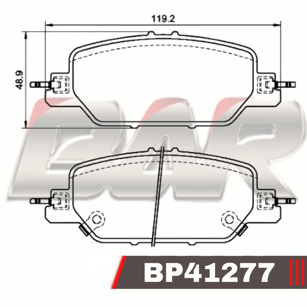 Pastillas de freno traseras - HONDA CRV V 2019/
