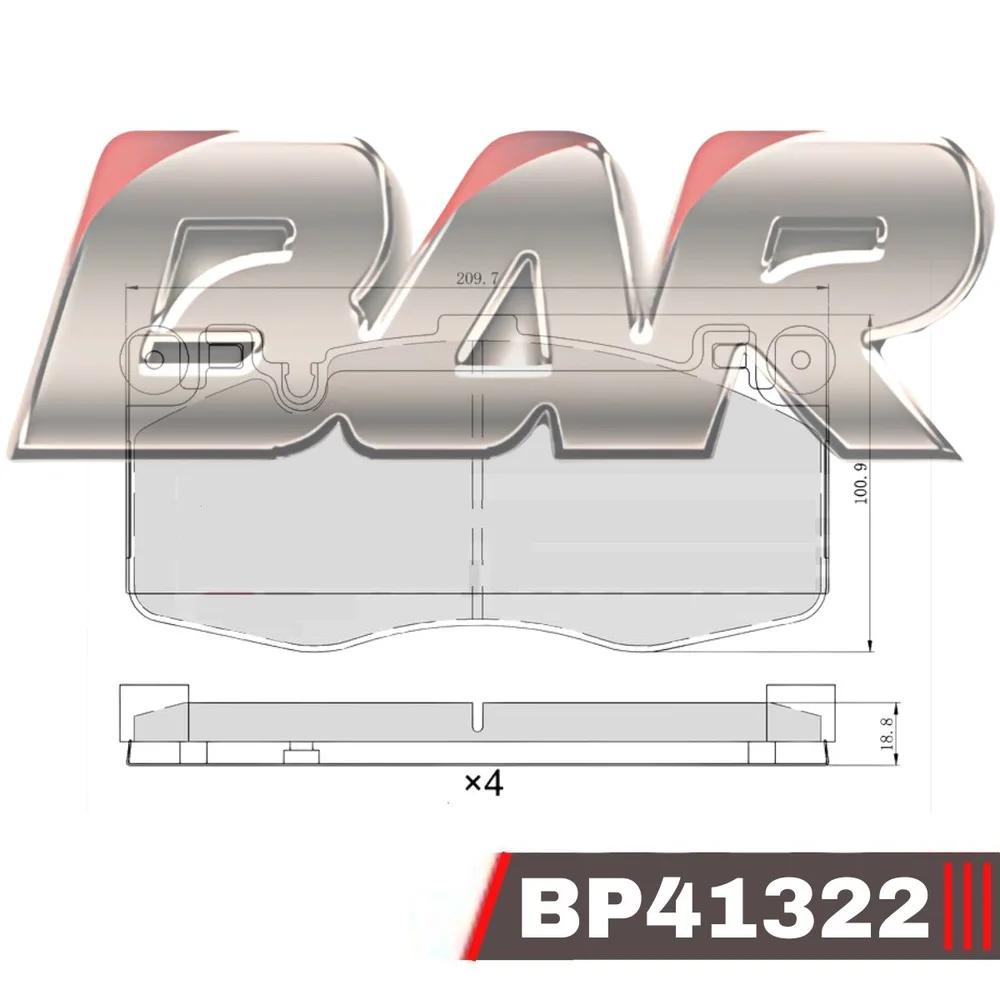 Pastillas de freno delanteras - BMW X6/X5 2015/