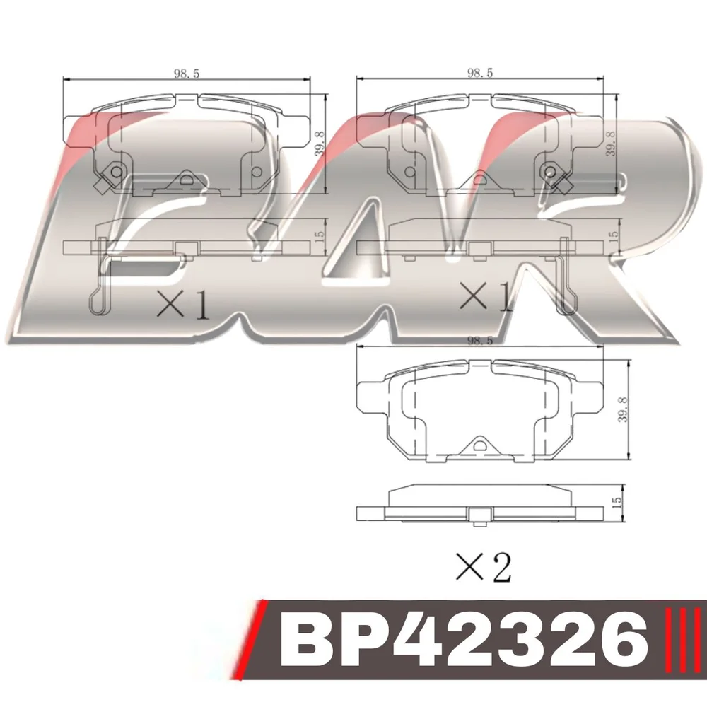 Pastillas de freno - SUZUKI -S-CROSS 2022/à