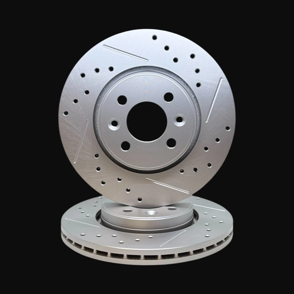Discos Delanteros Ranurados y Perforados Línea Premium - RENAULT Laguna Break / RENAULT Laguna/Safrane / RENAULT Megane II