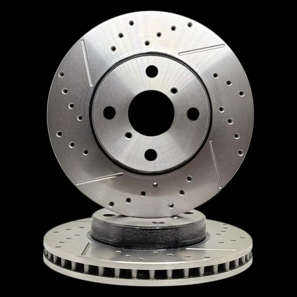 Discos Delanteros Ranurados y Perforados Estándar - TOYOTA Corolla 1,6 / 1,8i 16v, / TOYOTA Corolla Fielder 1.8 16V