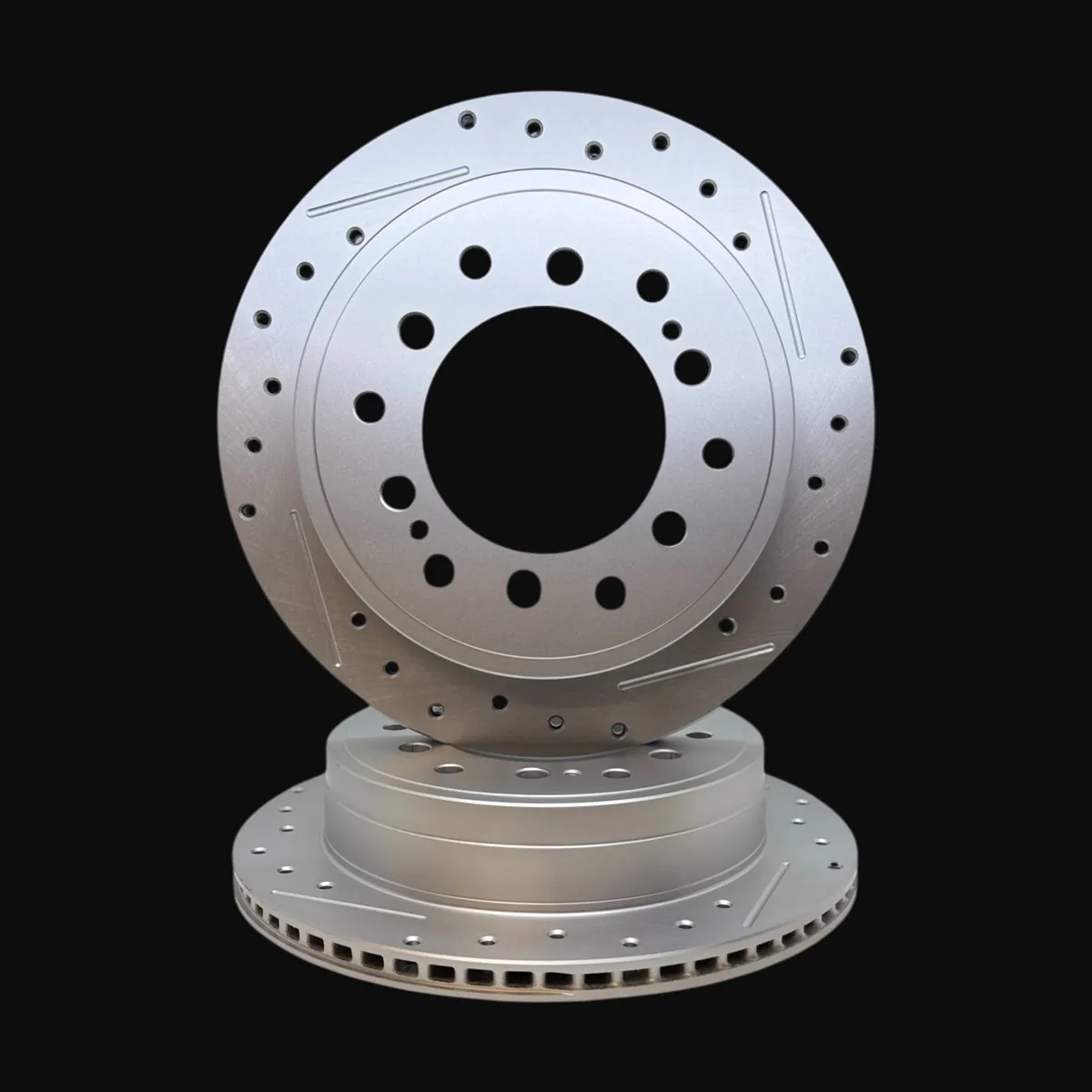 Discos Traseros Ranurados y Perforados Línea Premium - TOYOTA Hilux 4.0 4x4 SRX / TOYOTA Hilux SW 4 / TOYOTA Land Cruiser
